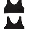 310Oih3l7GL.jpg Girls' Seamless Stretch Sports Bra