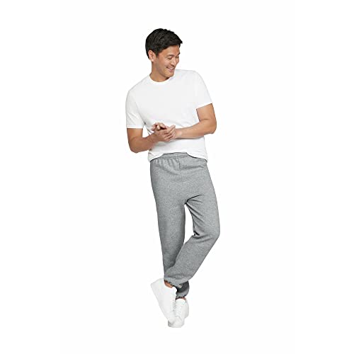 317E5JZ6-UL.jpg Adult Fleece Elastic Bottom Sweatpants, Style G18200