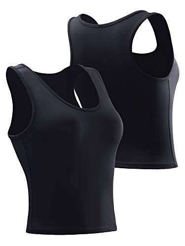 31Abnmq1YiL.jpg Women's Running Workout Athletic Crop Shirts Pack of 3