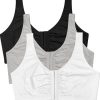 31AcxTCIv8L.jpg Women's 2-Pack Front Closure Cotton Bra