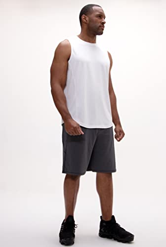 31FWIbY7MEL.jpg Men's Relaxed-Fit Workout Loungewear Gym Tank Top Sleeveless