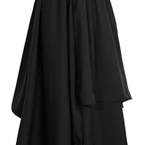 Life Palette Japanese Style Samurai Hakama Harem Pants Men Women Yoga Ninja Pants Black… One Size