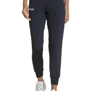 Women's Workout Joggers with Pockets-Quick Dry Athletic Lounge Pants for Hiking Yoga and Running