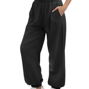 Sweatpants Women Baggy Lounge Pants Workout Gym Active High Waisted Comfy Joggers for Women Fall Clothes 2025
