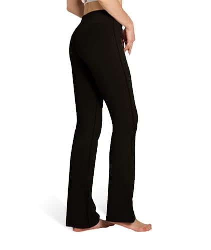 31oPSZRGrML.jpg S-XXXL 29''31''33''35'' Inseam Women's Cotton Bootcut Pants Inner Pocket
