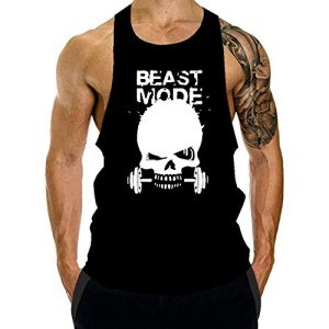 Men's Gym Bodybuilding Stringer Tank Top Workout Muscle Cut Shirt Fitness Sleeveless Vest