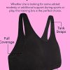 416BQM3DYXL.jpg Girls' Seamless Stretch Sports Bra