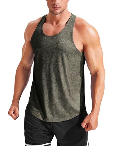 41FCAiW8Y8L.jpg Men's Workout Running Tank Top Sleeveless Gym Athletic Shirts