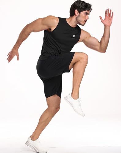 41JwxtV-QJL.jpg Men's Dry Fit Workout Running Muscle Tank Top