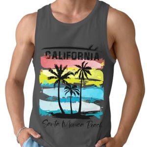 41Rowq02iL.jpg Mens Beach Tank Tops Sleeveless Shirts for Men Summer Hawaiian Graphic Mens Tank Top Workout Gym Shirts Palm Tree Tops