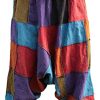 Unisex Hippy Patcwork Hippy Harem Trouser