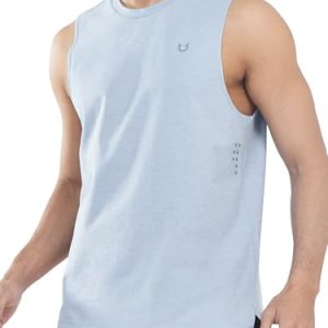 41jpOnjA1kL.jpg Mens Tank Top Workout Running Shirts Sleeveless Quick Dry Muscle Shirts Athletic Gym Vest
