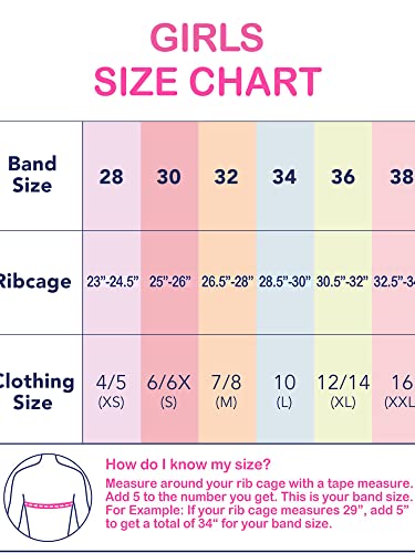 41kq4m2RDML.jpg Girls' Seamless Stretch Sports Bra