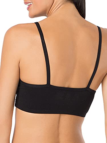 41qyBnL-zaS.jpg Women's Multi-Pack Spaghetti Strap Cotton Sports Bra