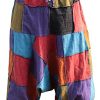 Unisex Hippy Patcwork Hippy Harem Trouser