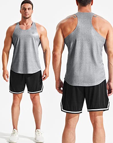 51j-sF05ML.jpg Men's Workout Running Tank Top Sleeveless Gym Athletic Shirts
