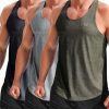 51k2NQrYnzL.jpg Men's Workout Running Tank Top Sleeveless Gym Athletic Shirts