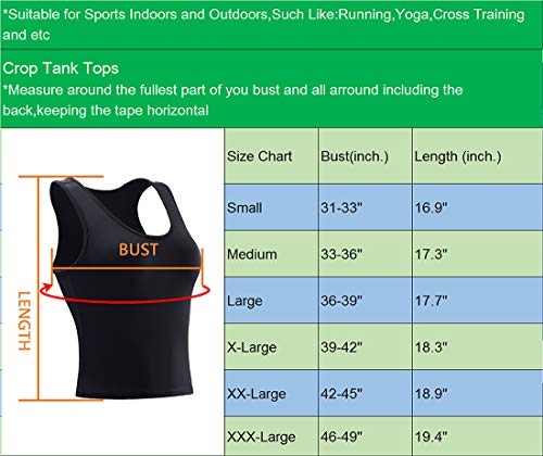 51mPxVUwdEL.jpg Women's Running Workout Athletic Crop Shirts Pack of 3