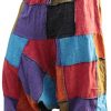 Unisex Hippy Patcwork Hippy Harem Trouser